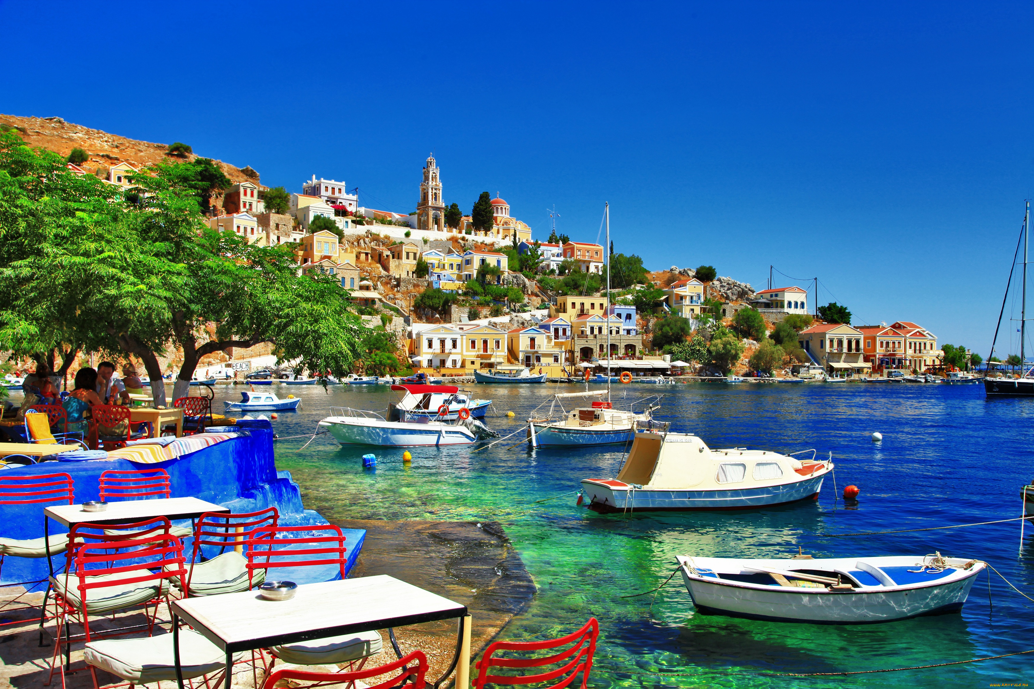 , ,  , greece, symi, island, sea, holiday, shore, , , , 